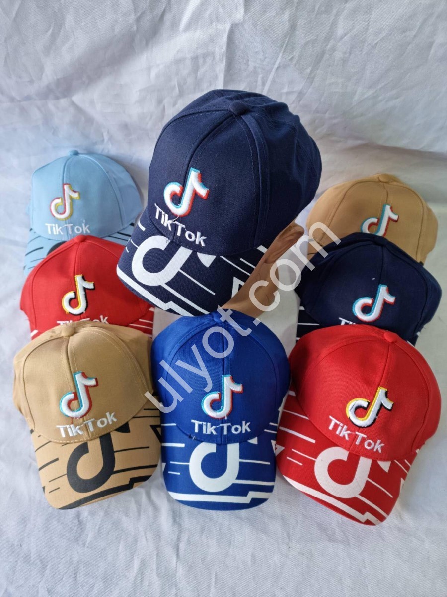 КЕПКА TIK TOK (ONE SIZE 48-50) МИКС 