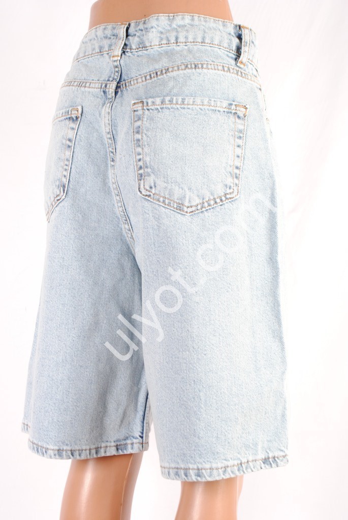 ШОРТИ TOP SHOP (25-32) СВ.ГОЛУБИЙ 9856