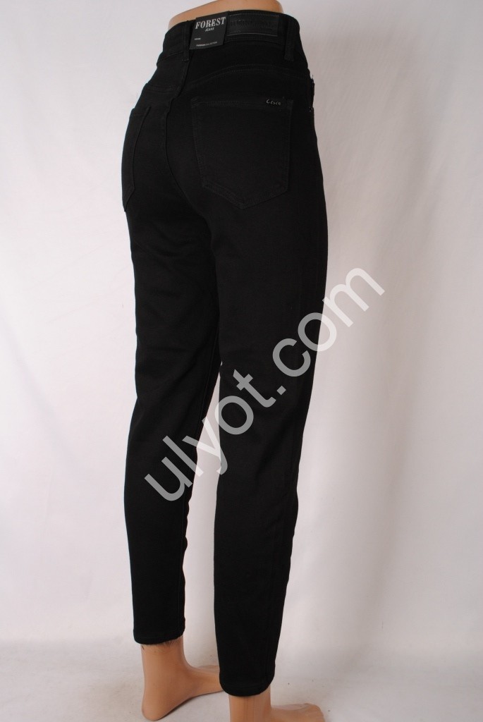 Фото 3 ДЖИНСИ FOREST JEANS (25-30) ЧОРНИЙ БАЙКА 134