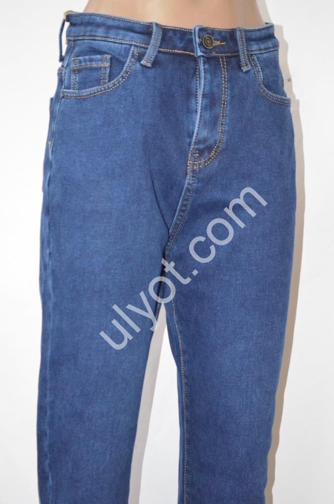 Фото 2 ДЖИНСЫ FOREST JEANS (30-36) Т.СИНИЙ ФЛИС 3356