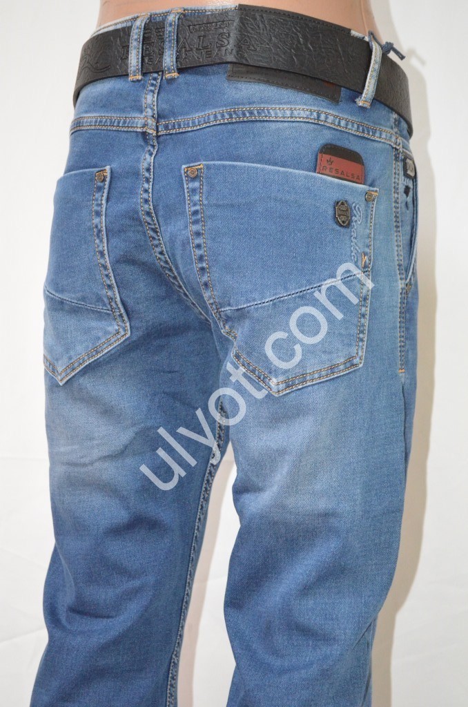 ДЖИНСЫ RESALSA (29-36) СИНИЙ 8129