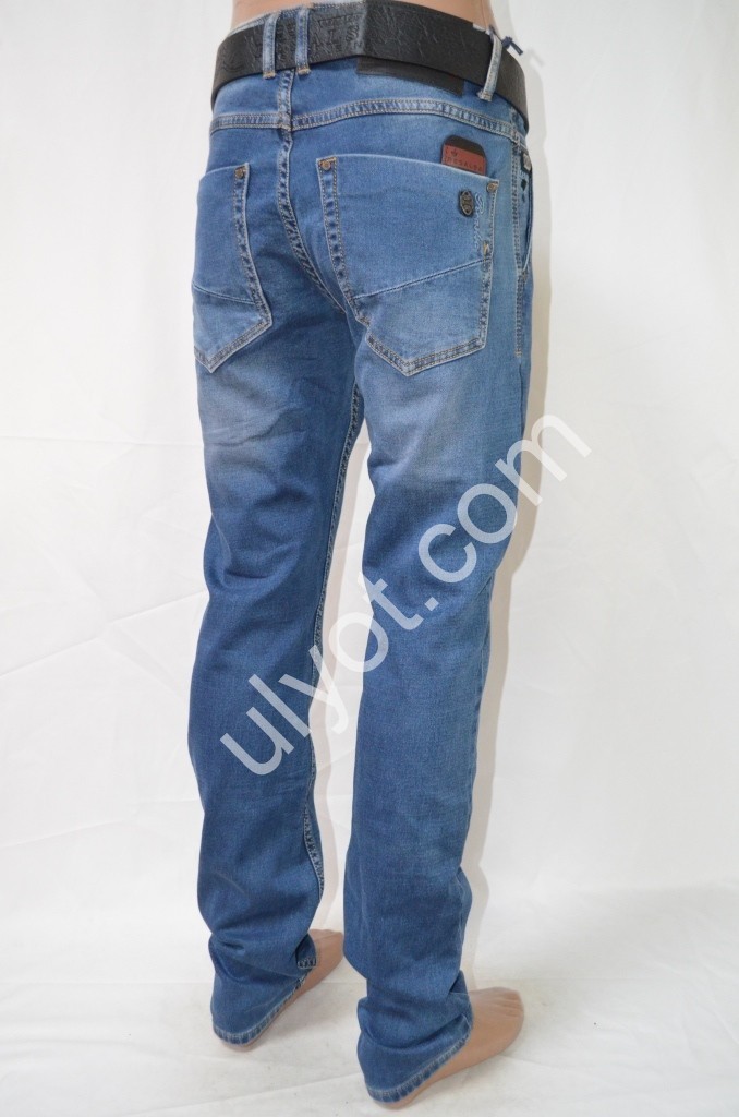 Фото 3 ДЖИНСЫ RESALSA (29-36) СИНИЙ 8129