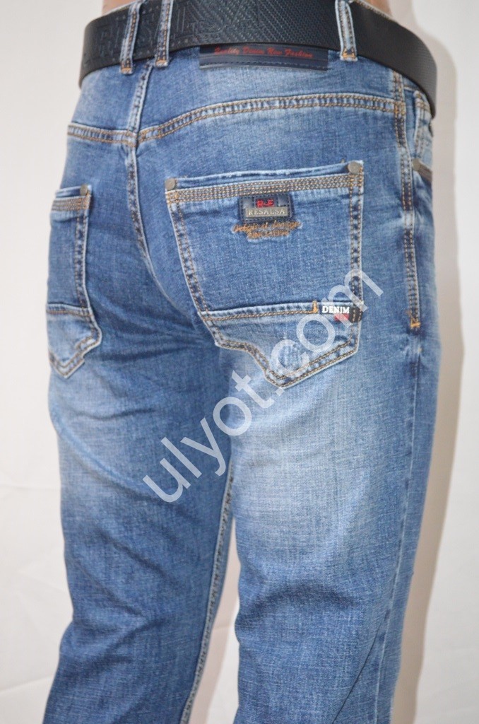 ДЖИНСЫ RESALSA (27-33) СИНИЙ 9647