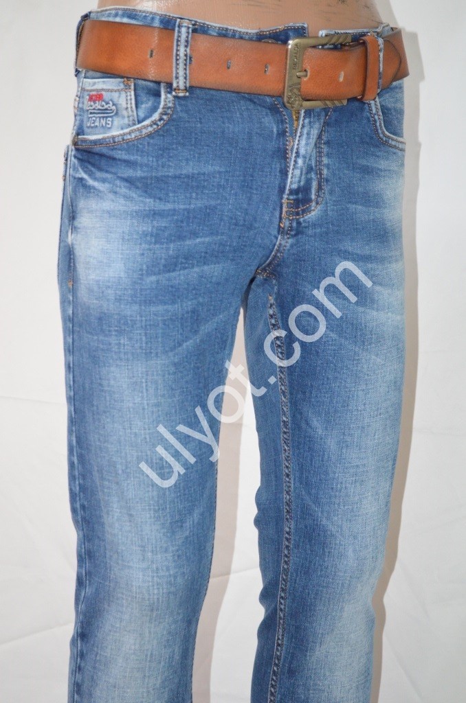 Фото 2 ДЖИНСИ RESALSA (27-33) СИНІЙ 9690