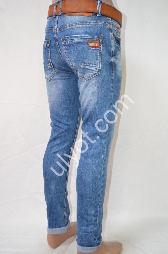 Фото 3 ДЖИНСИ RESALSA (27-33) СИНІЙ 9690