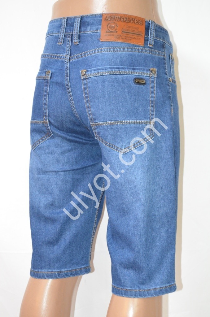ШОРТИ ATWOLVES (29-38) СИНІЙ 8803