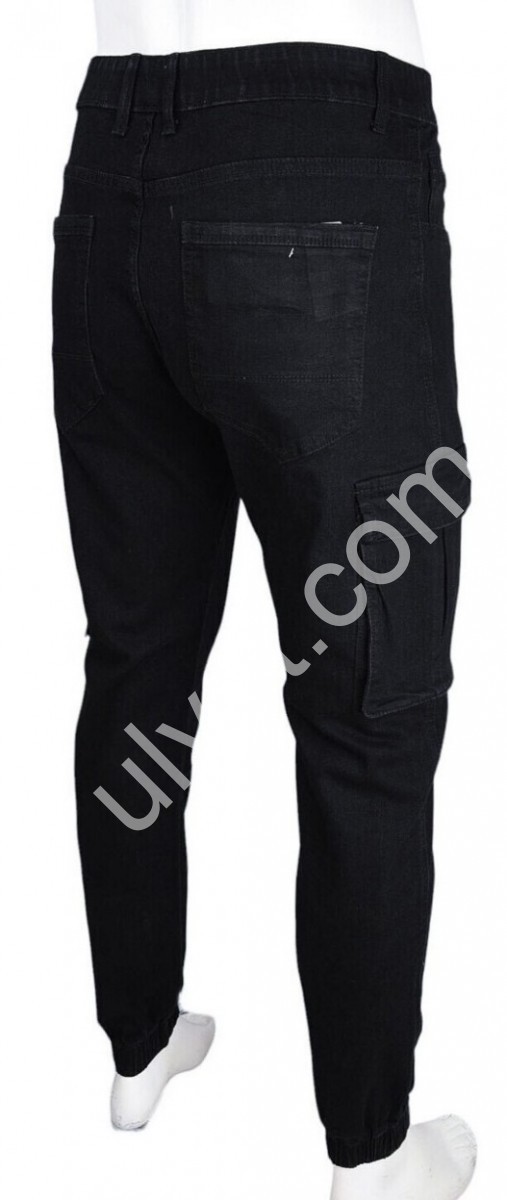 Фото 1 ДЖИНСЫ BARON (29-36) ЧЕРНЫЙ 8863-1