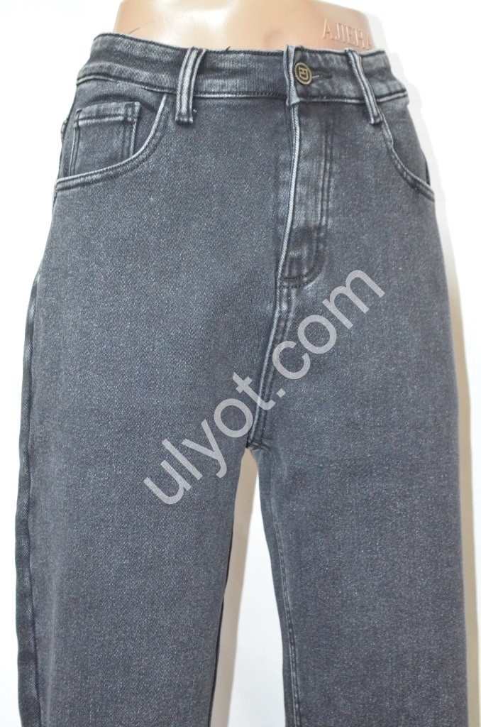 Фото 2 ДЖИНСИ FOREST JEANS (28-33) ГРАФІТ ФЛІС 3696