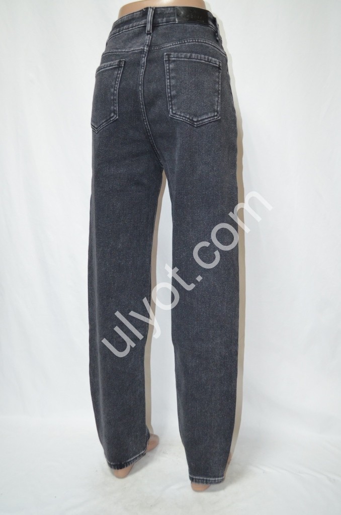 Фото 3 ДЖИНСЫ FOREST JEANS (28-33) ГРАФИТ ФЛИС 3696