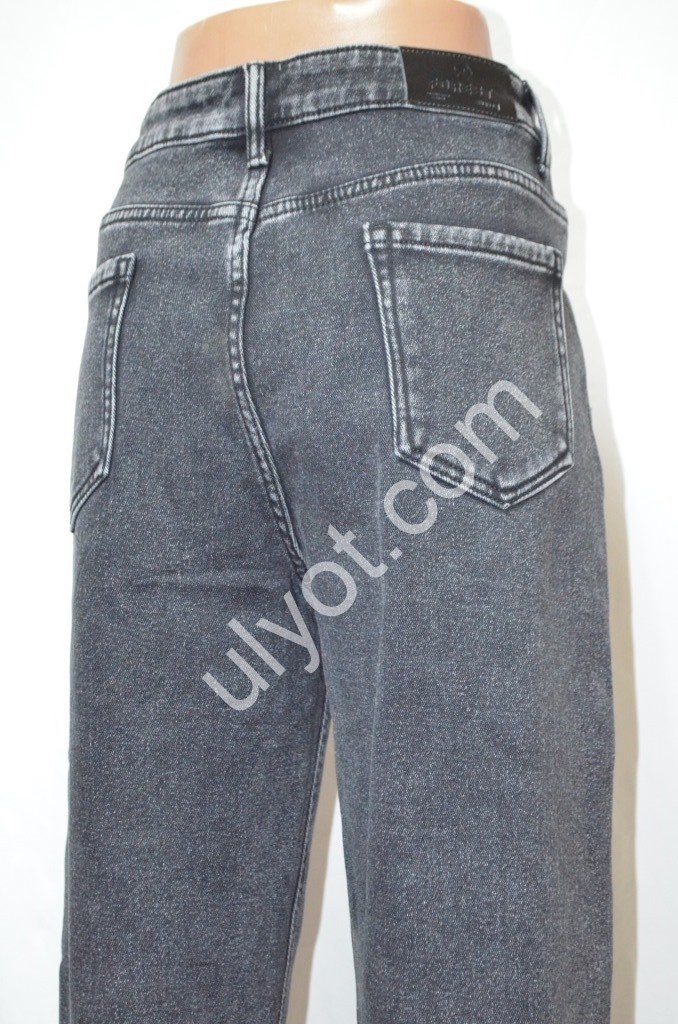 ДЖИНСИ FOREST JEANS (30-36) ГРАФІТ ФЛІС 3703