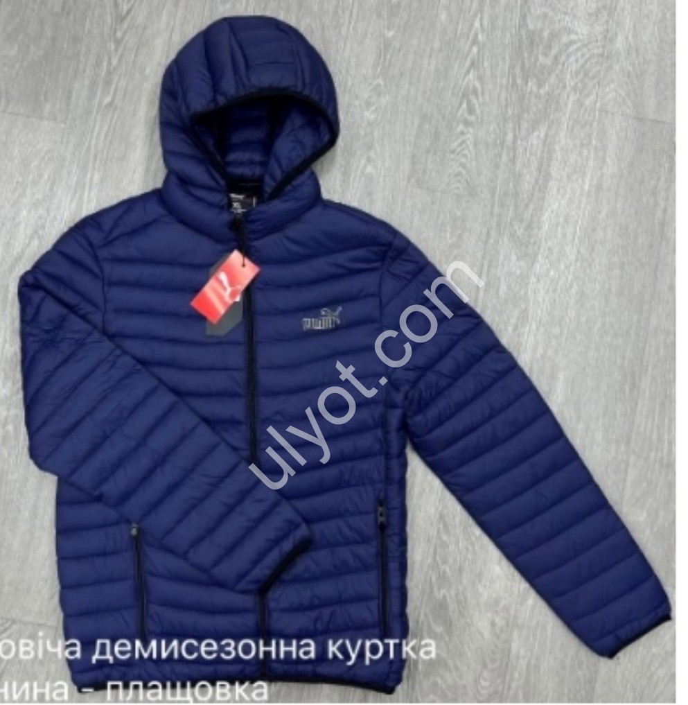 ВЕТРОВКА P15-1 (M-3XL) Т.СИНИЙ 