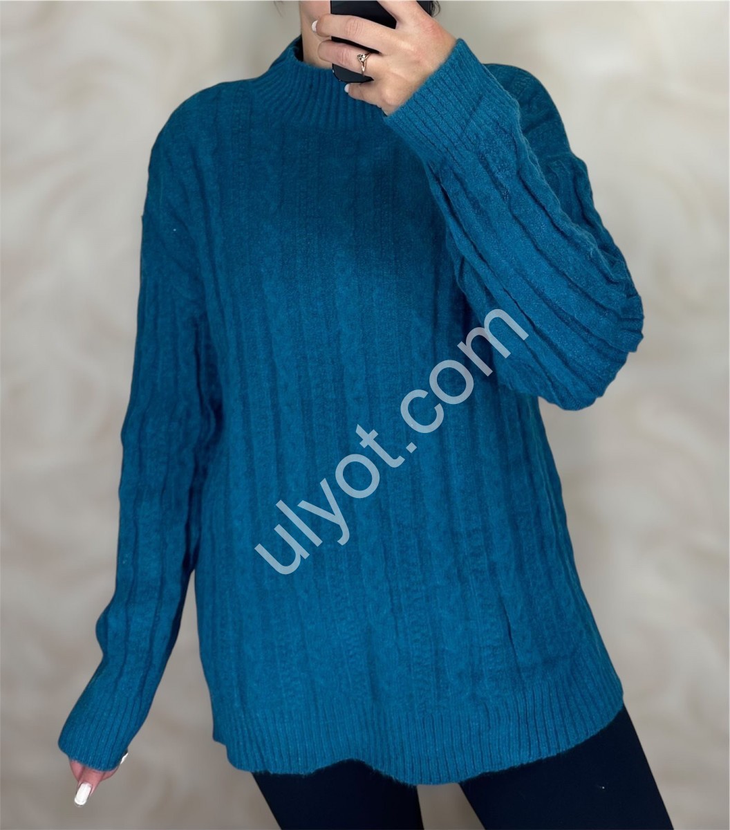 Фото 2 СВИТЕР (ONE SIZE 50-56) МИКС 24017