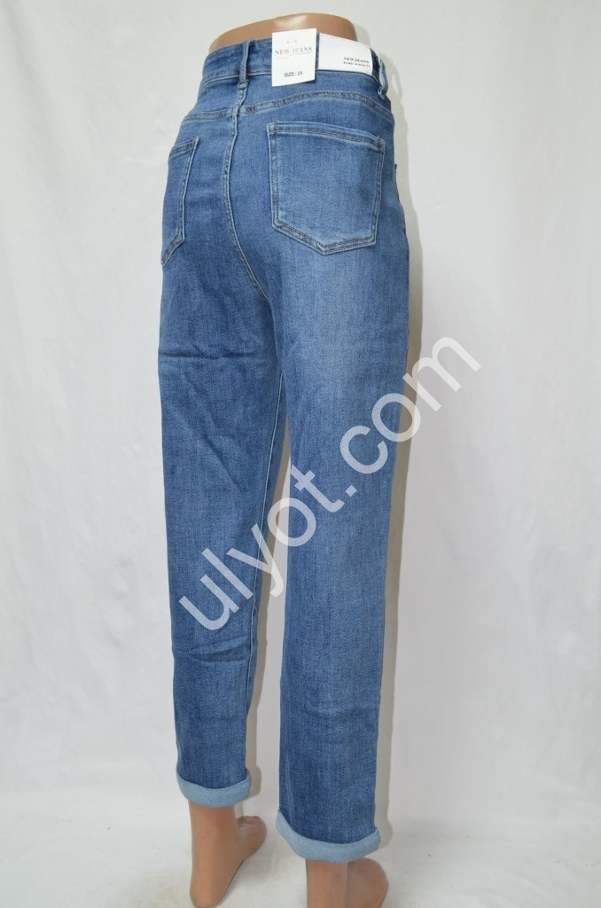 Фото 3 ДЖИНСЫ NEW JEANS (28-33) СИНИЙ 518