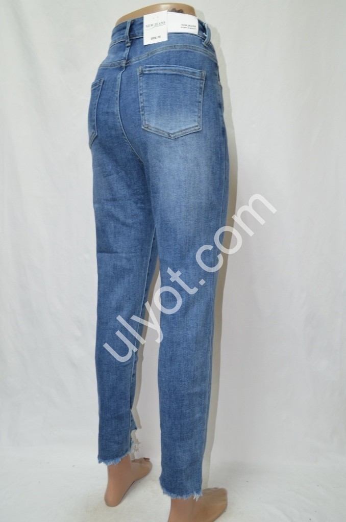 Фото 3 ДЖИНСЫ NEW JEANS (25-30) СИНИЙ 513