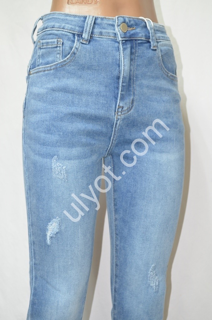 Фото 2 ДЖИНСЫ PRETTY BABY (28-33) ГОЛУБОЙ 167