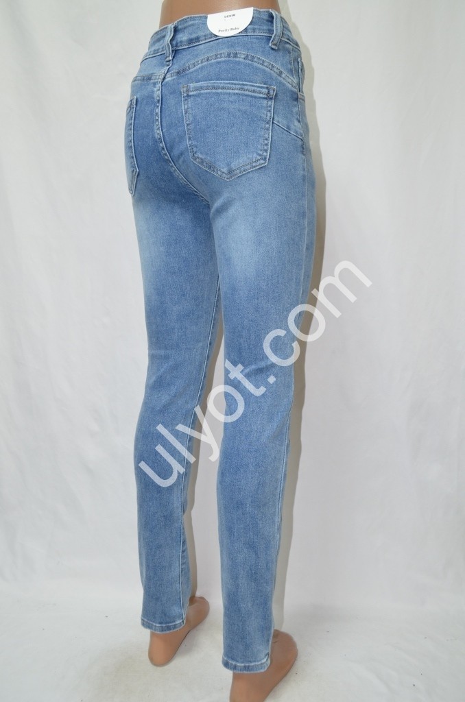 Фото 3 ДЖИНСЫ PRETTY BABY (28-33) ГОЛУБОЙ 167