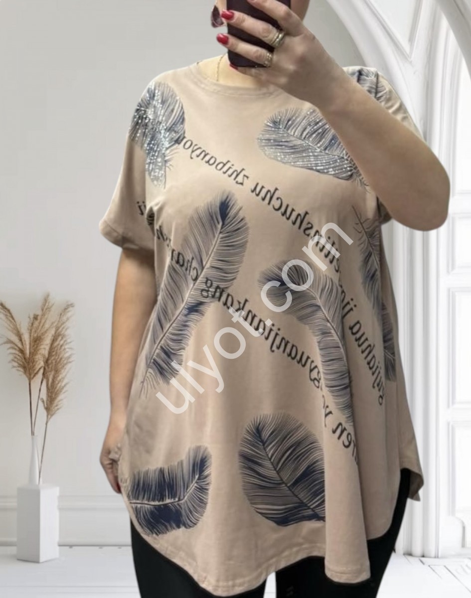 ФУТБОЛКА (2XL-4XL) МИКС 25007