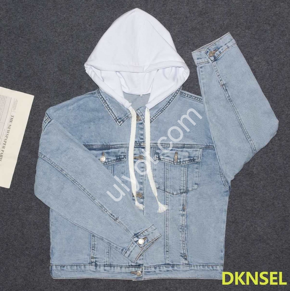 ДЖИНСОВА КУРТКА DKNSEL (L-2XL) БЛАКИТНИЙ 511