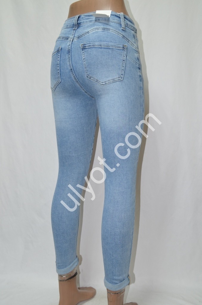 Фото 3 ДЖИНСИ DENIM NEW (25-30) БЛАКИТНИЙ 603