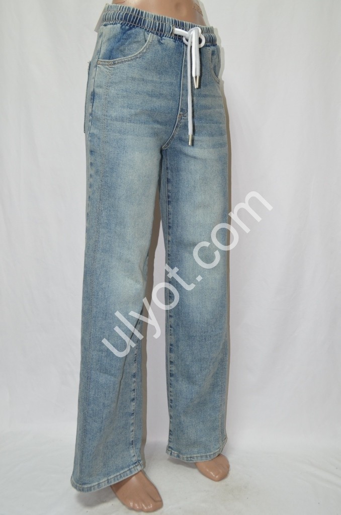 ДЖИНСЫ DENIM NEW (25-30) Т.ГОЛУБОЙ 597