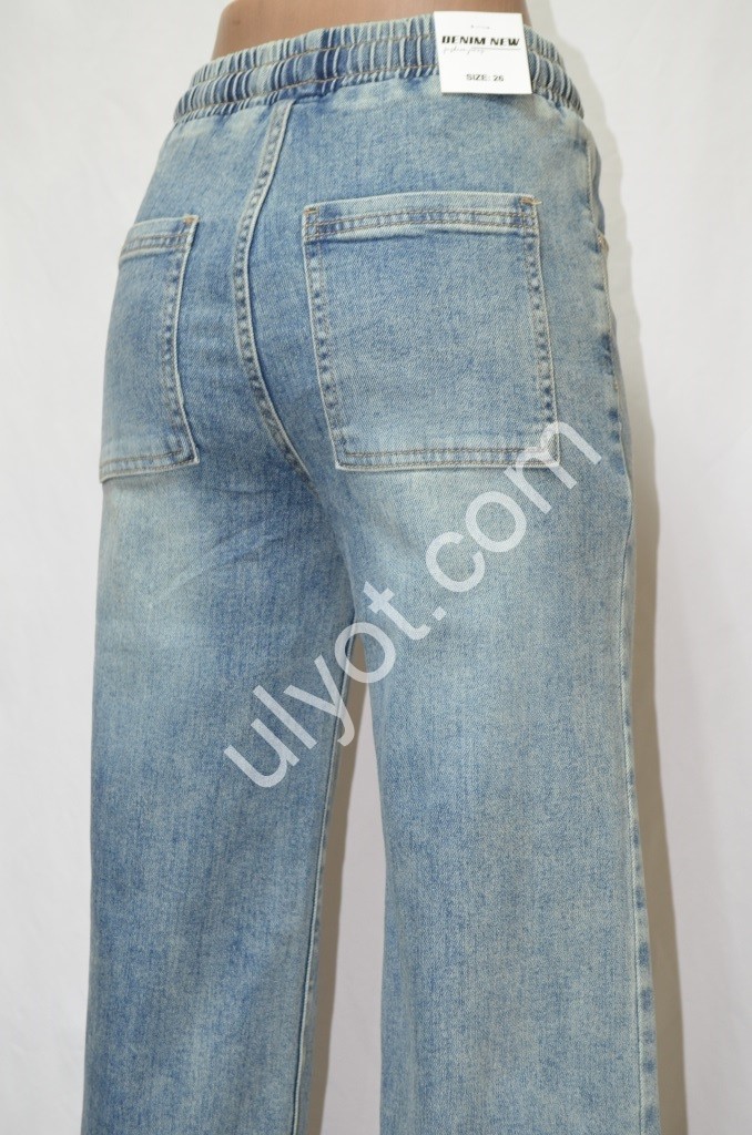 ДЖИНСИ DENIM NEW (25-30) Т.ГОЛУБИЙ 597