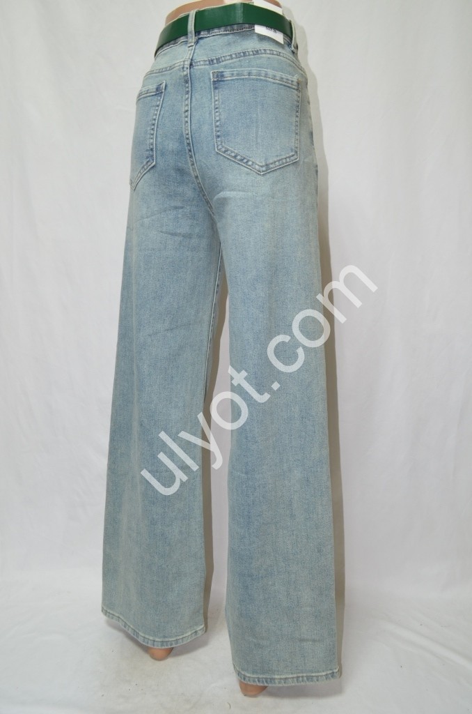 Фото 3 ДЖИНСЫ DENIM NEW (25-30) Т.ГОЛУБОЙ 593