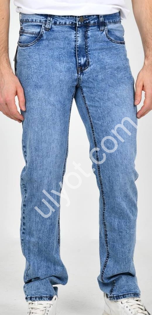 ДЖИНСЫ LS. JEANS (34-38) ГОЛУБОЙ 355D