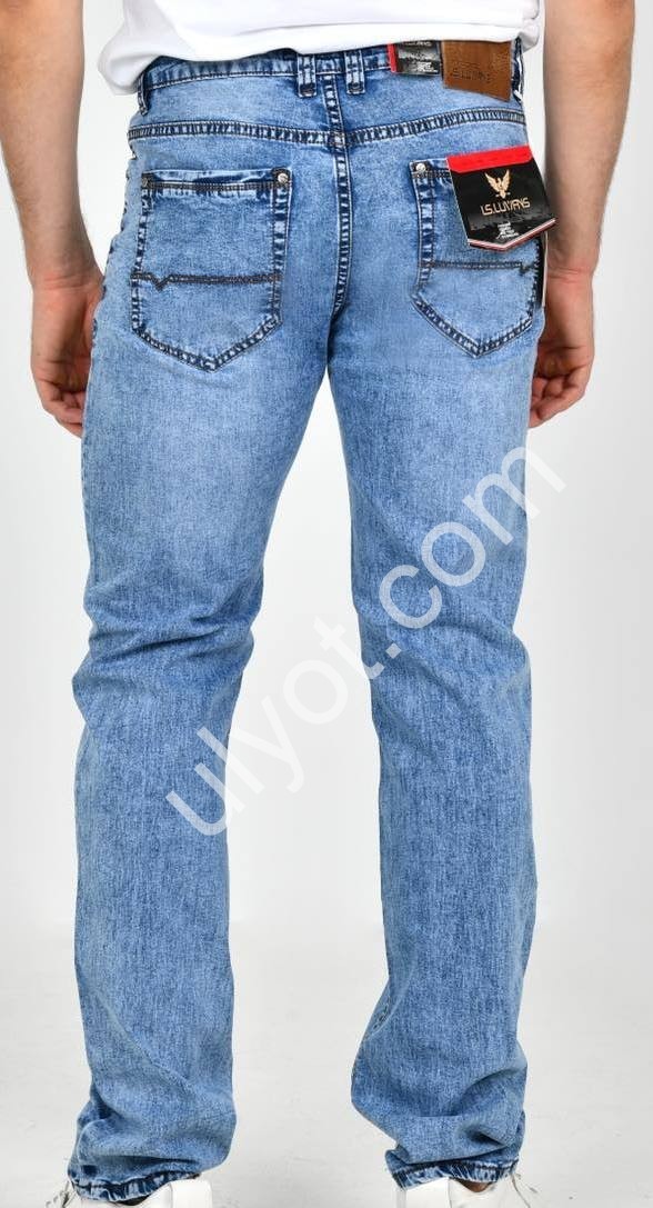 ДЖИНСИ LS. JEANS (34-38) БЛАКИТНИЙ 355D