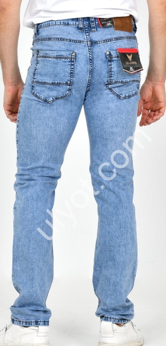 Фото 1 ДЖИНСЫ LS. JEANS (32-40) ГОЛУБОЙ 332B