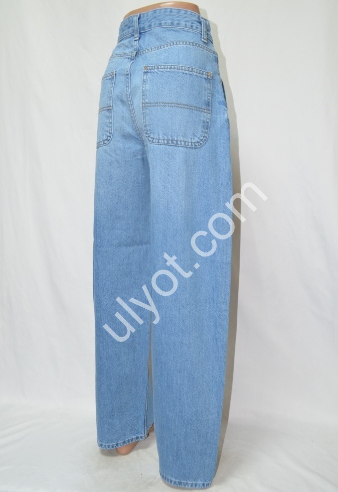 Фото 3 ДЖИНСЫ TOP SHOP (25-32) ГОЛУБОЙ 1459