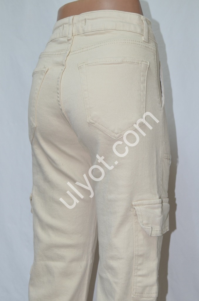 ДЖИНСЫ MIELE WOMAN (34-42) БЕЖЕВЫЙ 103