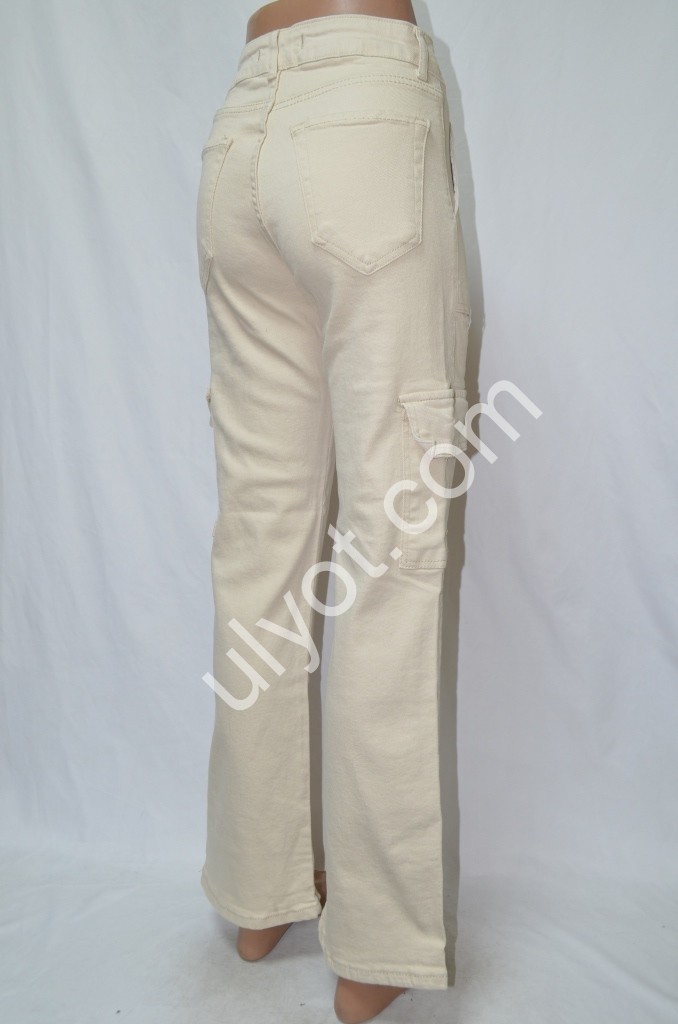 Фото 3 ДЖИНСЫ MIELE WOMAN (34-42) БЕЖЕВЫЙ 103
