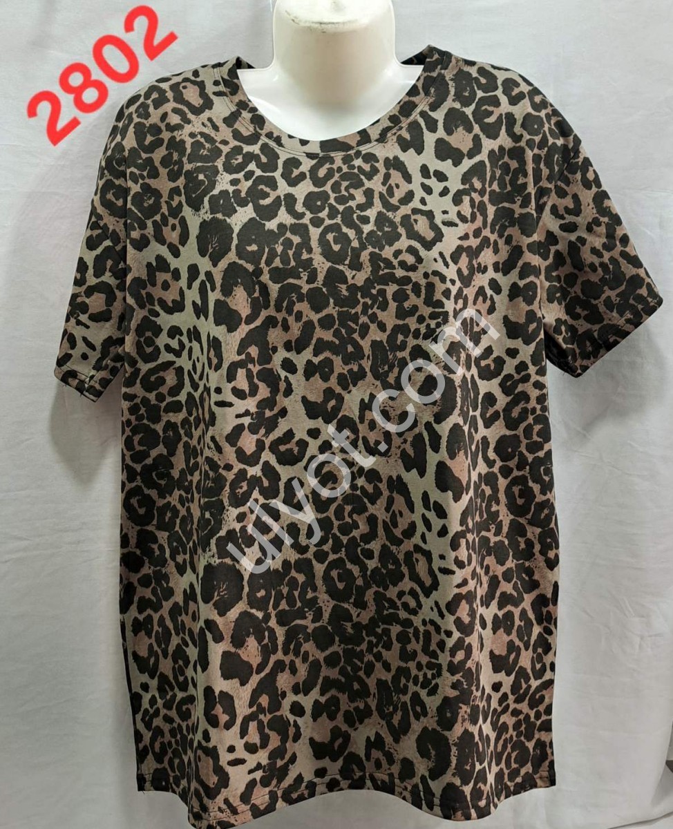 ФУТБОЛКА (ONE SIZE 48-54) МИКС 2802