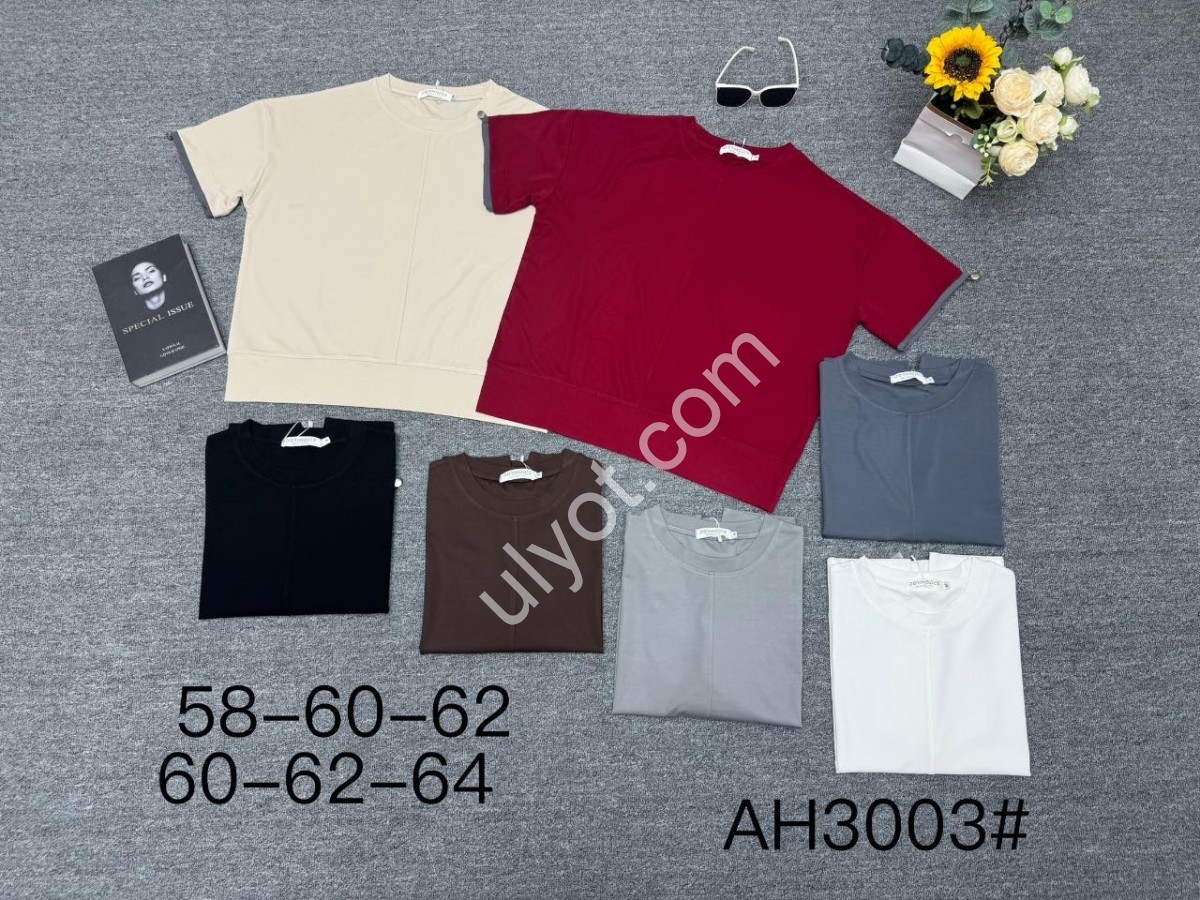 ФУТБОЛКА (M-XL) МІКС AH3003