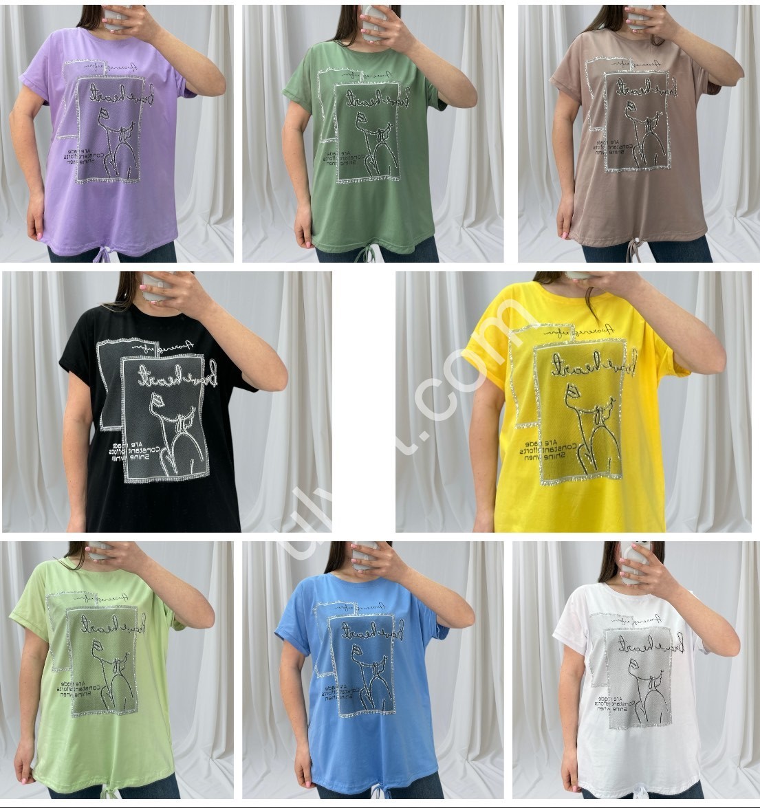ФУТБОЛКА  (L-2XL) МИКС 25314
