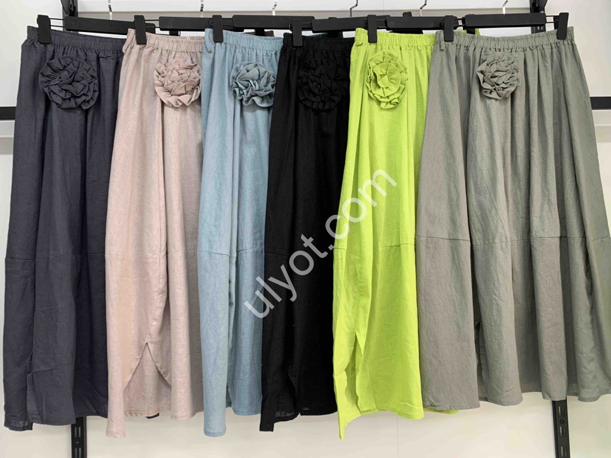 ЮБКА (3XL-6XL) ЧЕРНЫЙ 10825