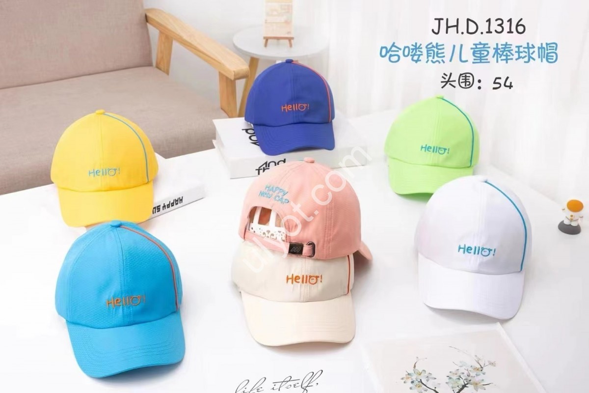 КЕПКА HELLO (54) МИКС JHD1316