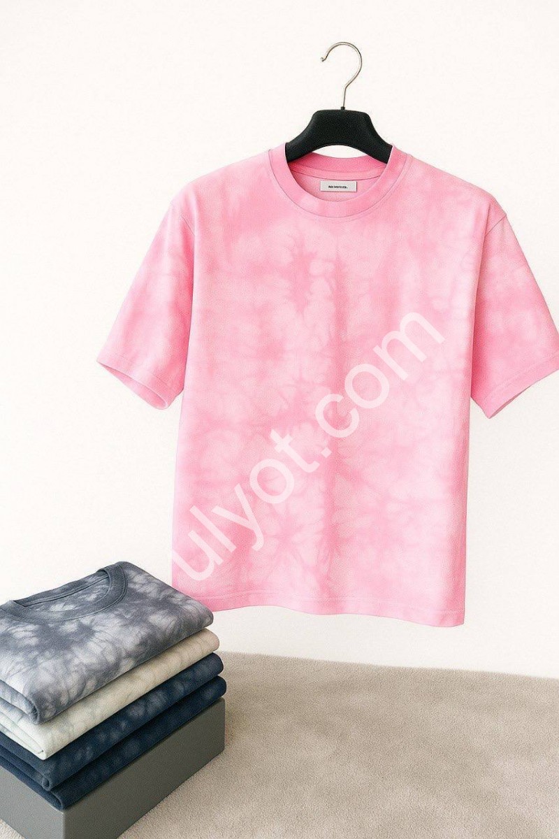 ФУТБОЛКА (OVERSIZE) РОЗОВЫЙ 0311