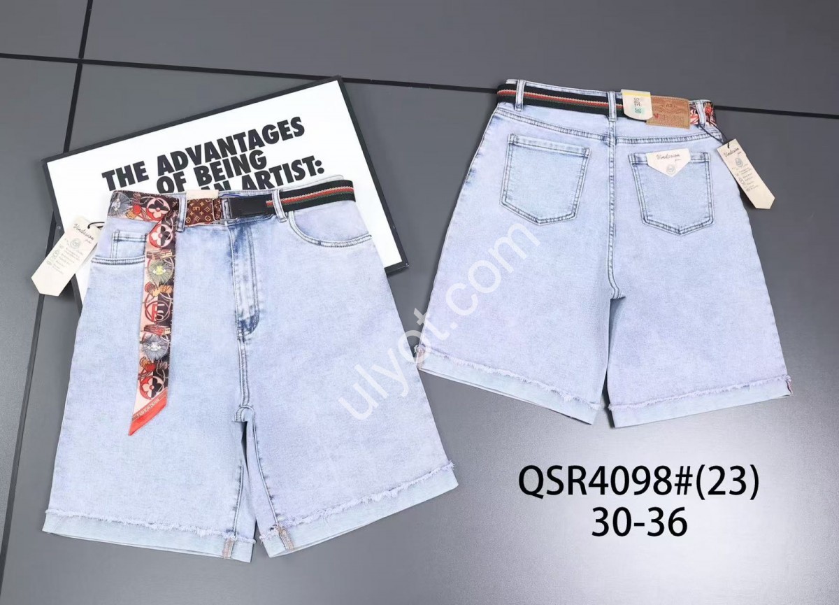 ШОРТЫ VINDASION (30-36) ГОЛУБОЙ QSB4098