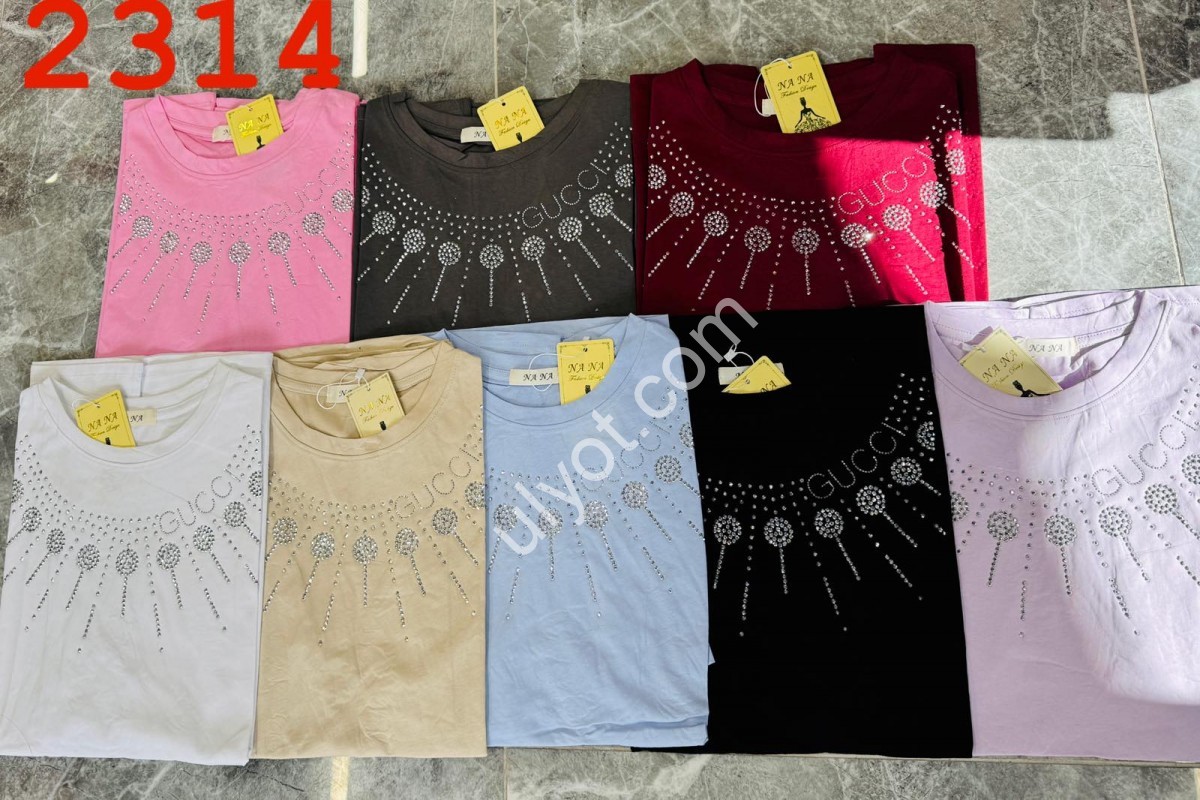ФУТБОЛКА (ONE SIZE 56-58) БІЛ+НАДПИСИ HUA558
