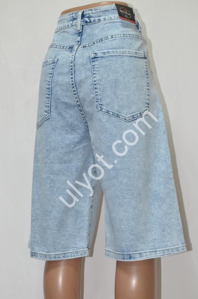 ШОРТЫ RELUCKY (31-38) ГОЛУБОЙ A306