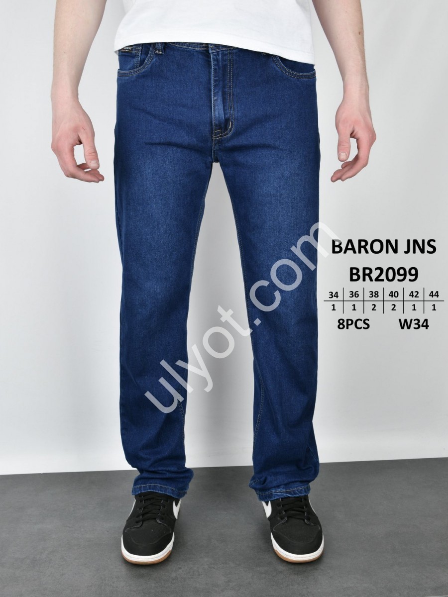 ДЖИНСИ BARON (34-44) Т.СИНІЙ 2099