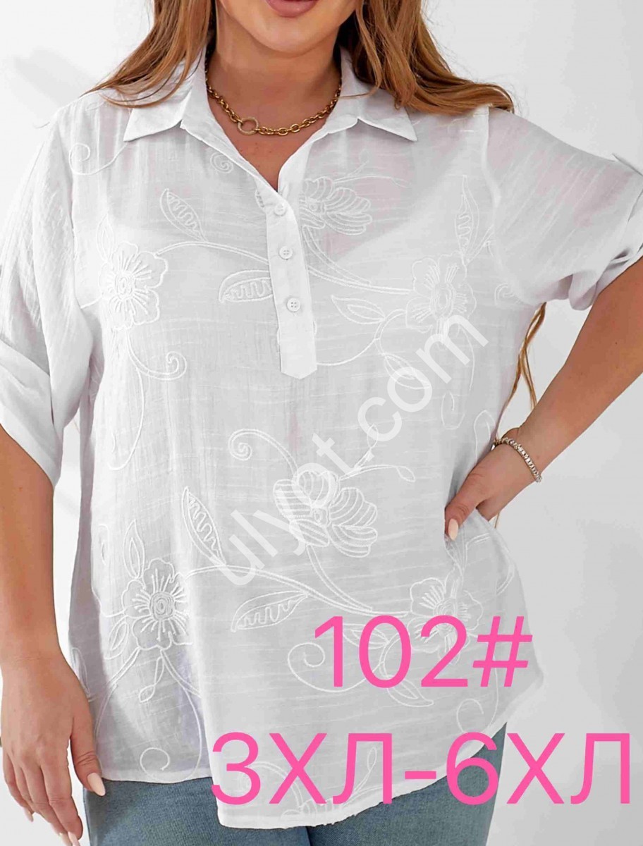 СОКРАСКА ВИШИВКА (3XL-6XL) ЛИЛОВИЙ 102