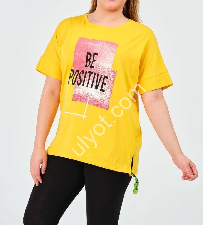 ФУТБОЛКА (4XL-5XL) Жовтий 4011