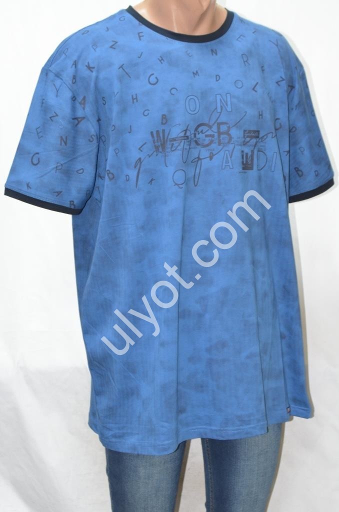 ФУТБОЛКА-90 (2XL-5X) СИНИЙ 5990