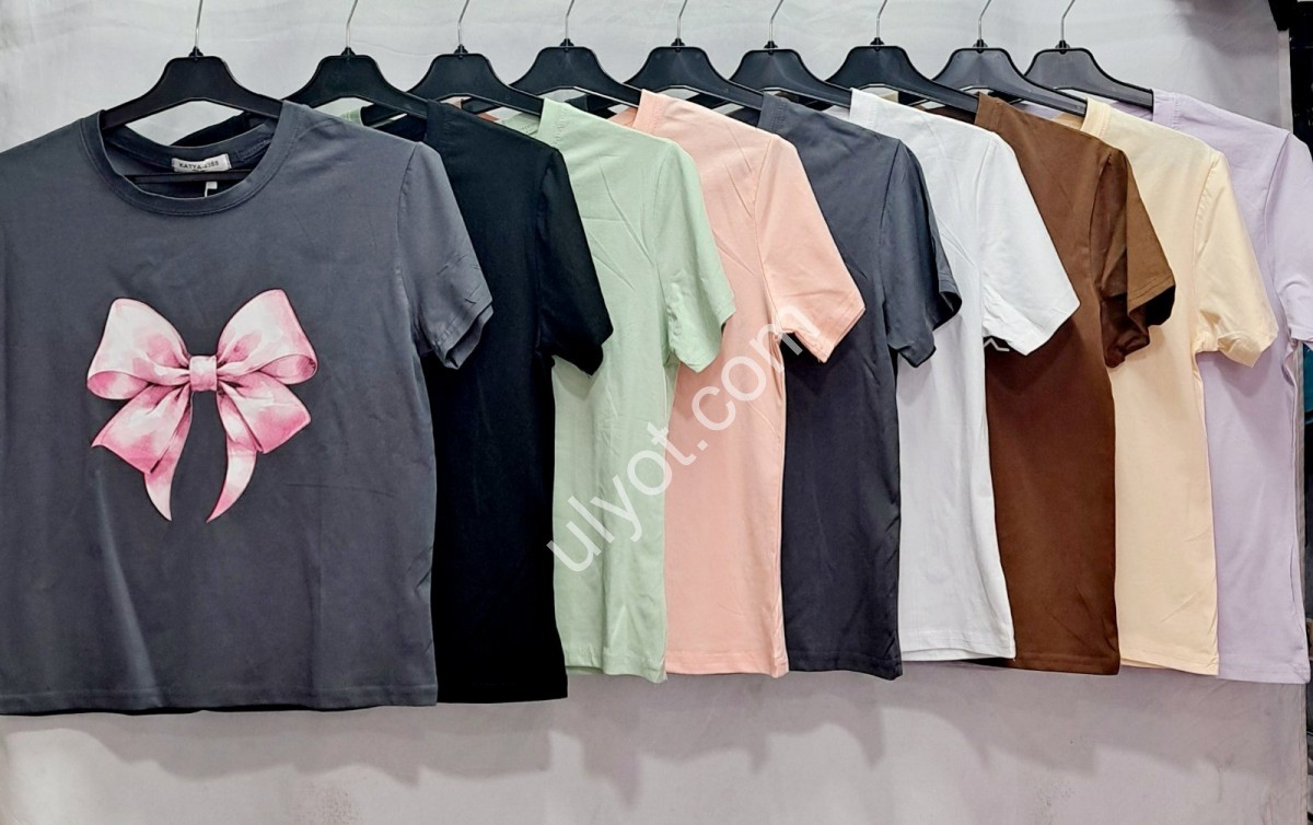 ФУТБОЛКА БАНТИК ONE SIZE (44/48) МІКС 5173