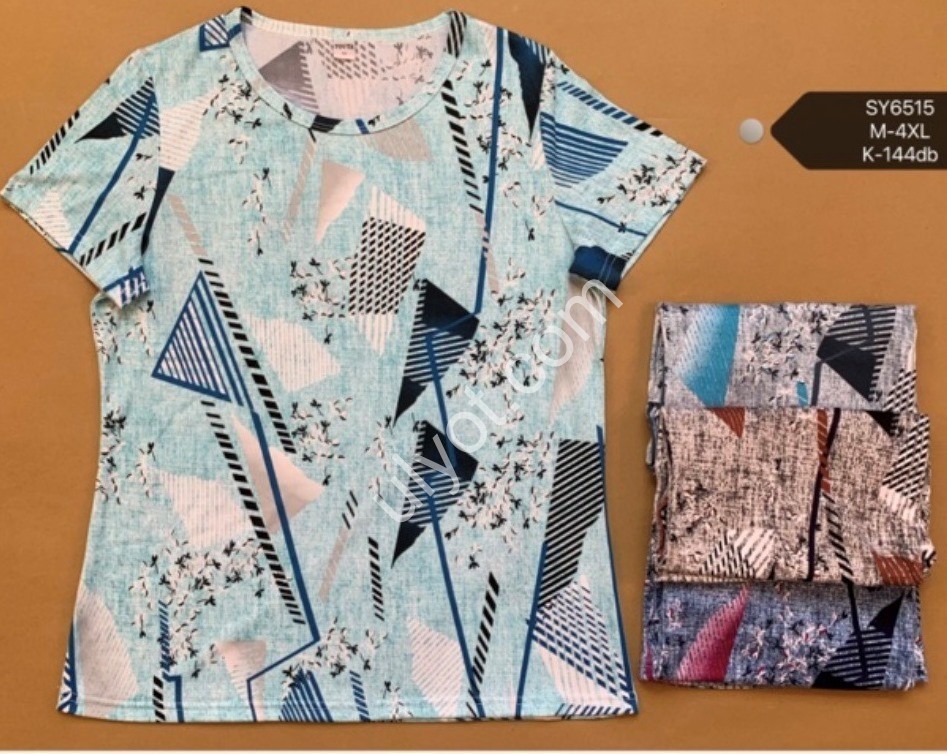 ФУТБОЛКА (M-4XL) МІКС 6515