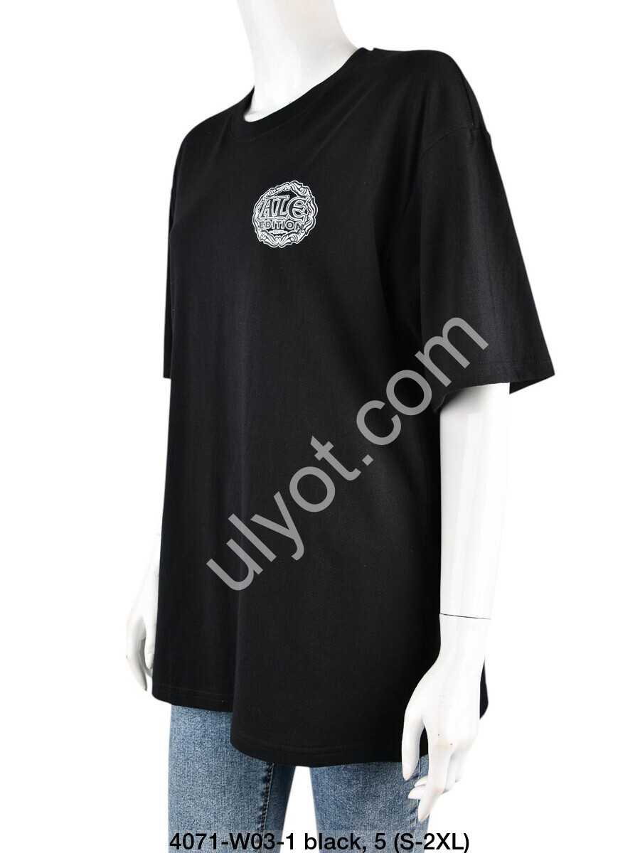 ФУТБОЛКА ALE-2 (S-2XL) ЧЕРНЫЙ 4071