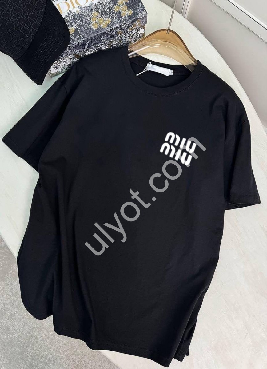 ФУТБОЛКА MIU40 (42-50) ЧЕРНЫЙ 4216