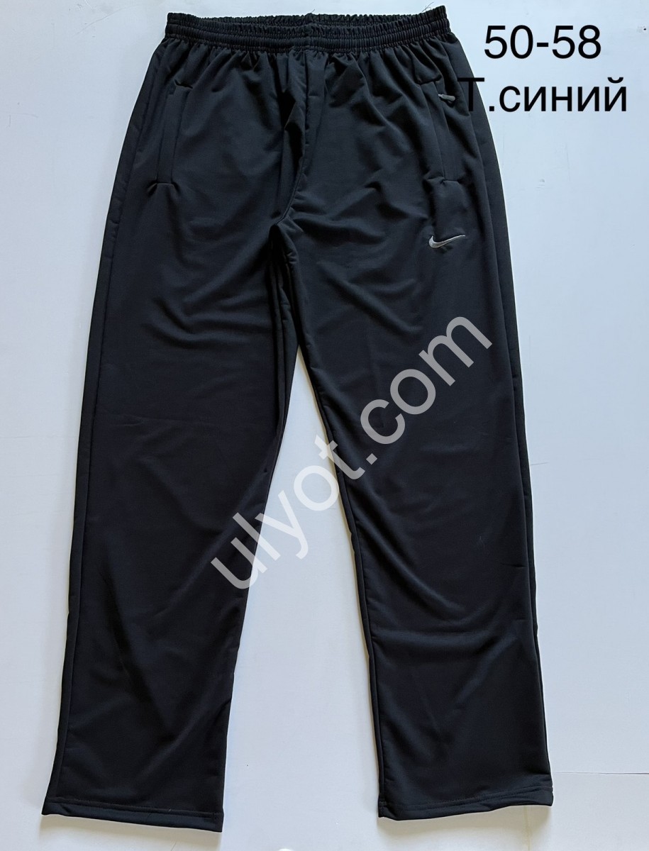 СПОРТ.ШТАНЫ N02 (50-58) ПРЯМОЙ Т.СИНИЙ 